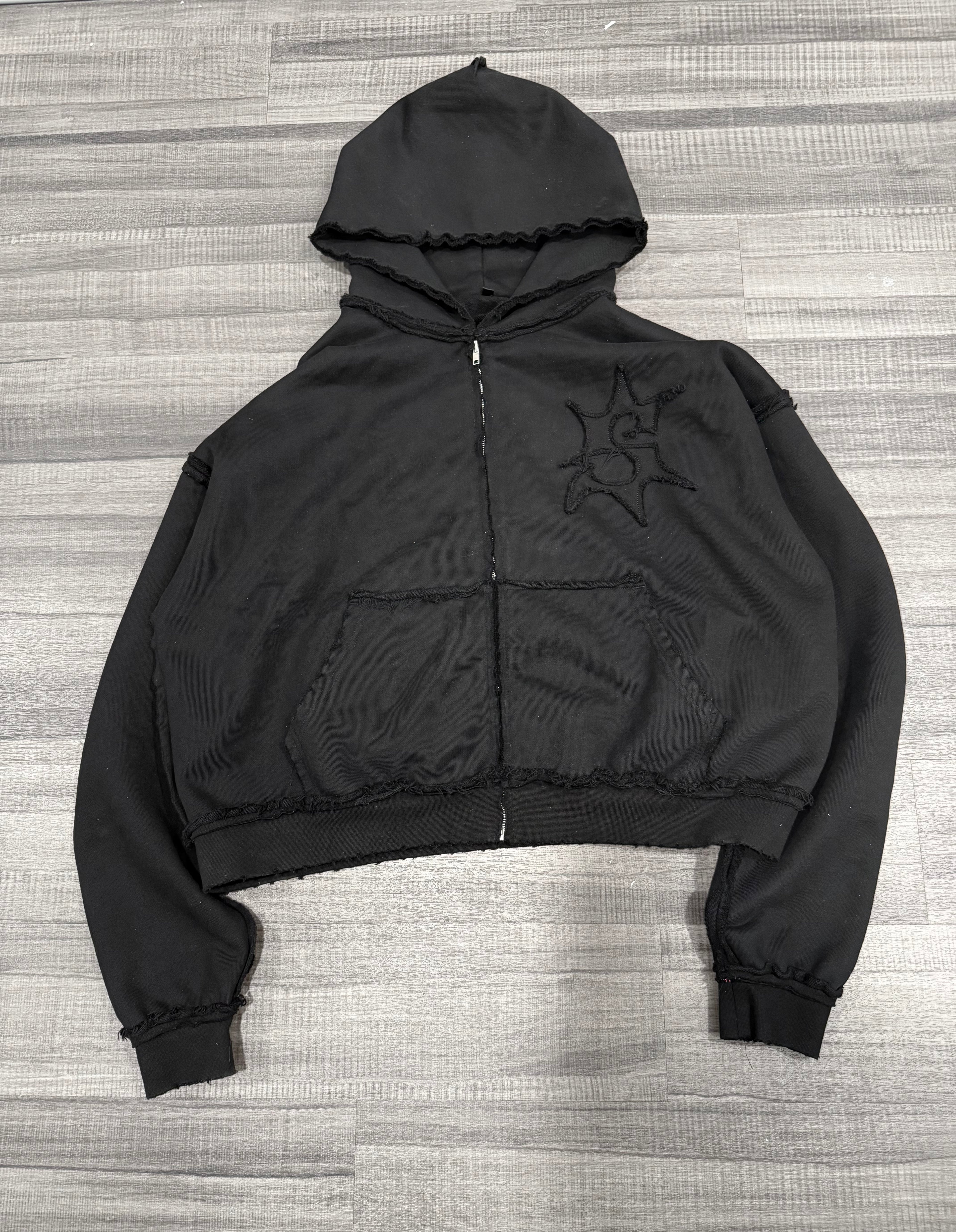 BLACKOUT ZIP UP